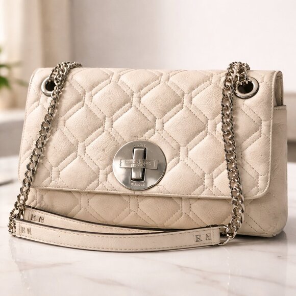Kate Spade Handbags - Kate Spade Quilted Leather Turnlock Shoulder Bag